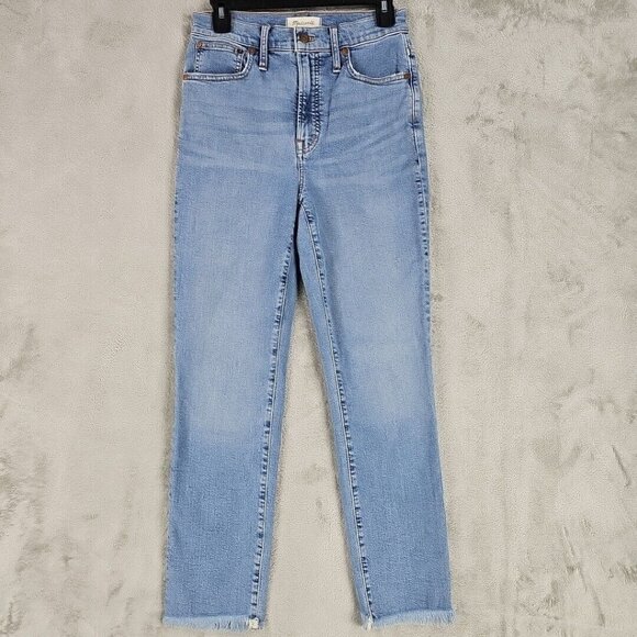 Madewell Denim - Madewell Jeans Womens 25 The Perfect Vintage Jean Light Blue Breathable Stretch